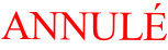 ANNULÉ